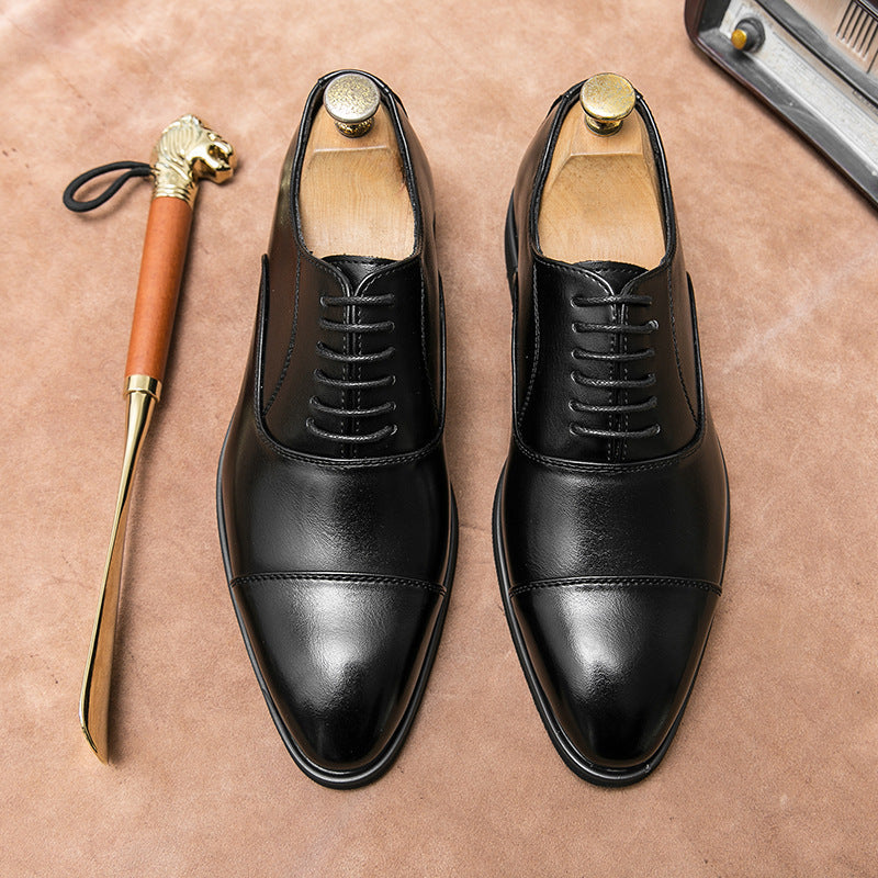 Herren Elegante Schnürschuhe aus hochwertigem Leder mit komfortabler Innensohle