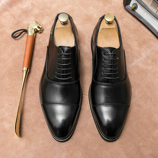 Herren Elegante Schnürschuhe aus hochwertigem Leder mit komfortabler Innensohle