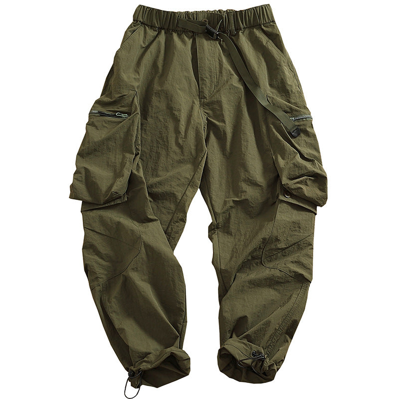Herren Cargo-Hose mit praktischen Taschen und elastischem Bund Shopnory