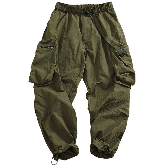 Herren Cargo-Hose mit praktischen Taschen und elastischem Bund Shopnory