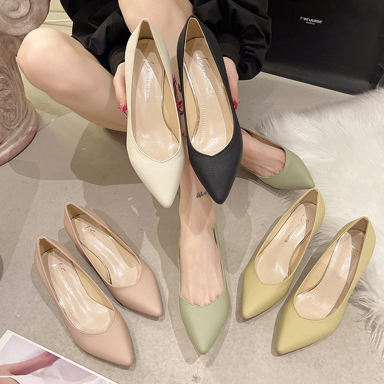 Damen elegante Pumps mit modischem Blockabsatz Shopnory