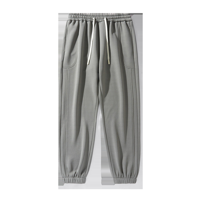 Herren Bequeme athletische Jogginghose mit Tunnelzug und elastischen Knöchelbündchen Shop Nory