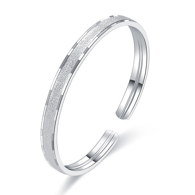 Damen Offenes Armband mit strukturiertem Design Shop Nory