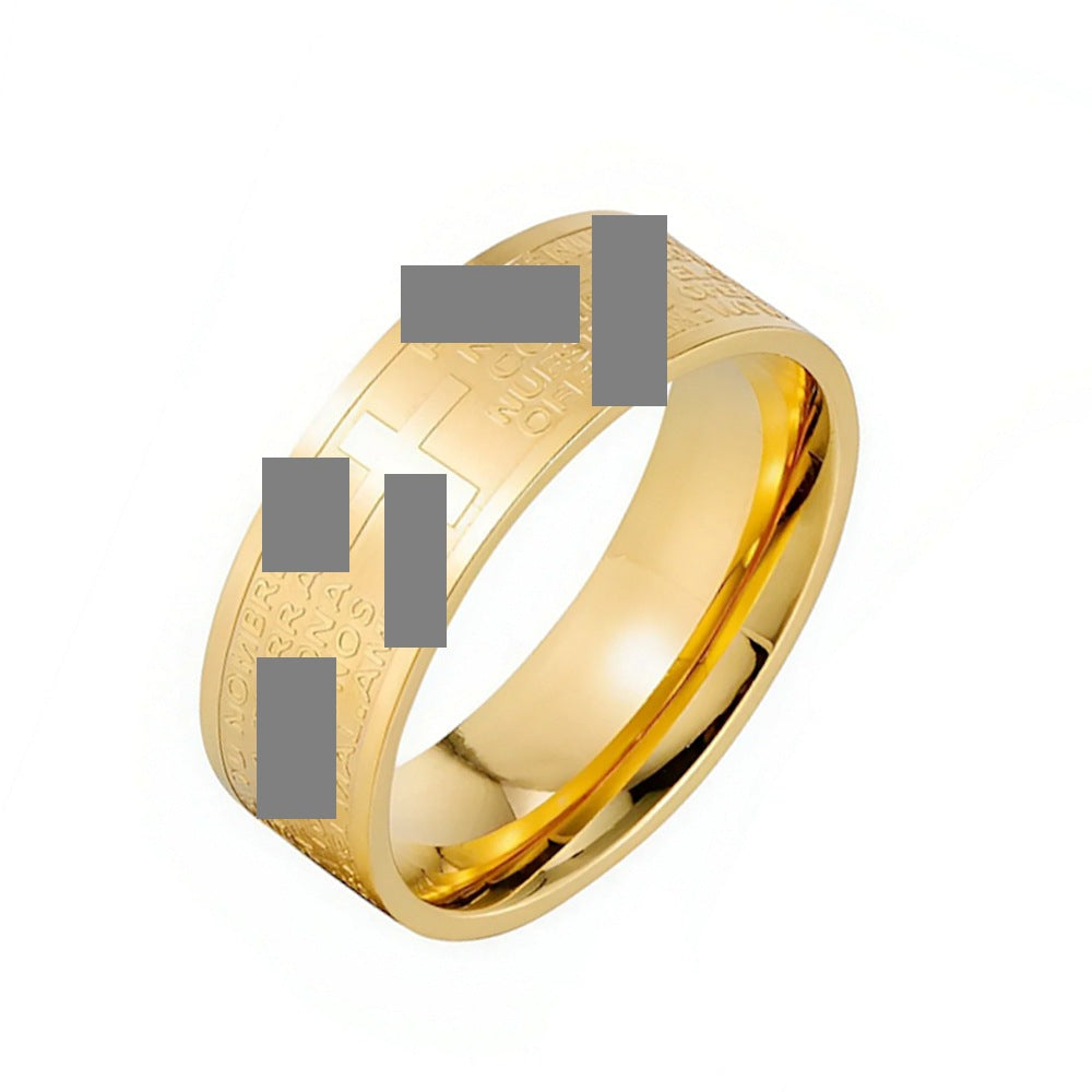 Herren Ring mit kunstvoller gravierter Oberflächenstruktur und modernem Design Shop Nory