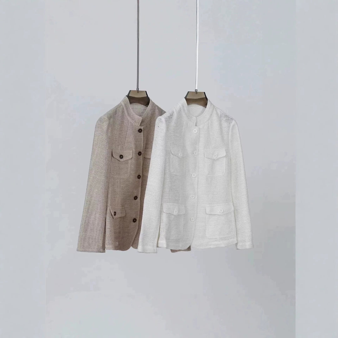 Damen Modische Jacke mit praktischen Taschen Shop Nory