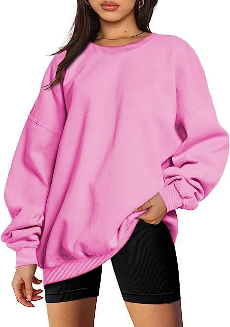 Damen nan Oversize-Sweater mit tiefem Schulterfall und gerippten Bündchen Shop Nory
