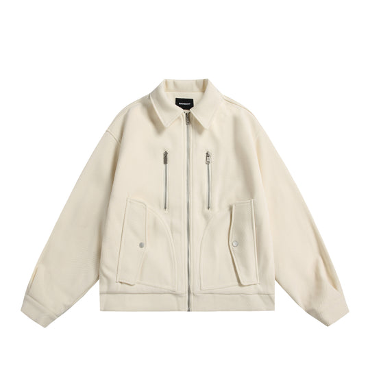Unisex Boxy‑Blousonjacke mit technischem Doppel‑Reißverschluss und Oversize‑Silhouette Shop Nory