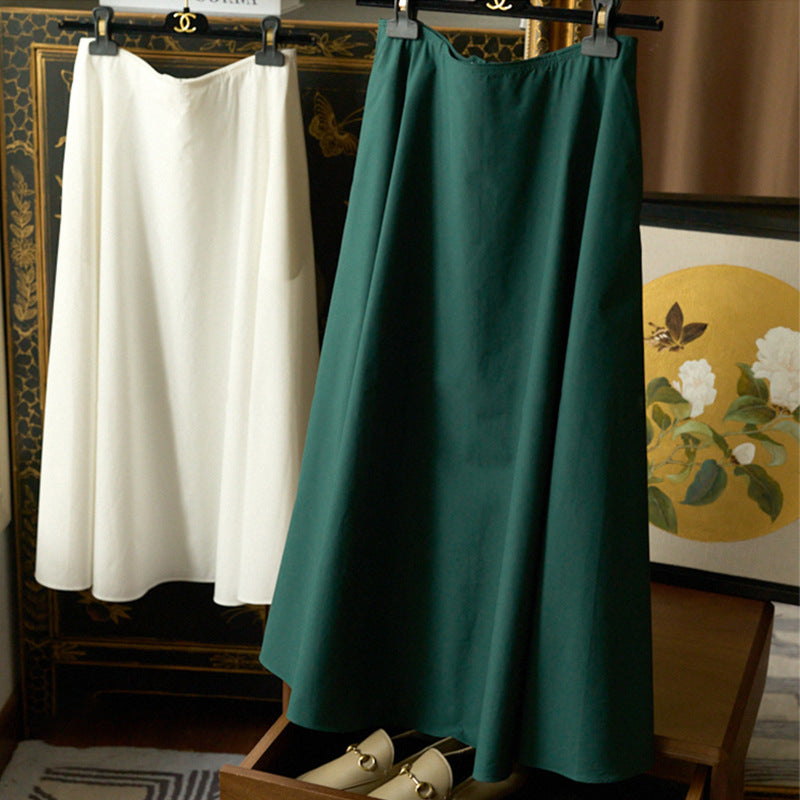 Damen Eleganter, fließender Maxi-Rock Shop Nory