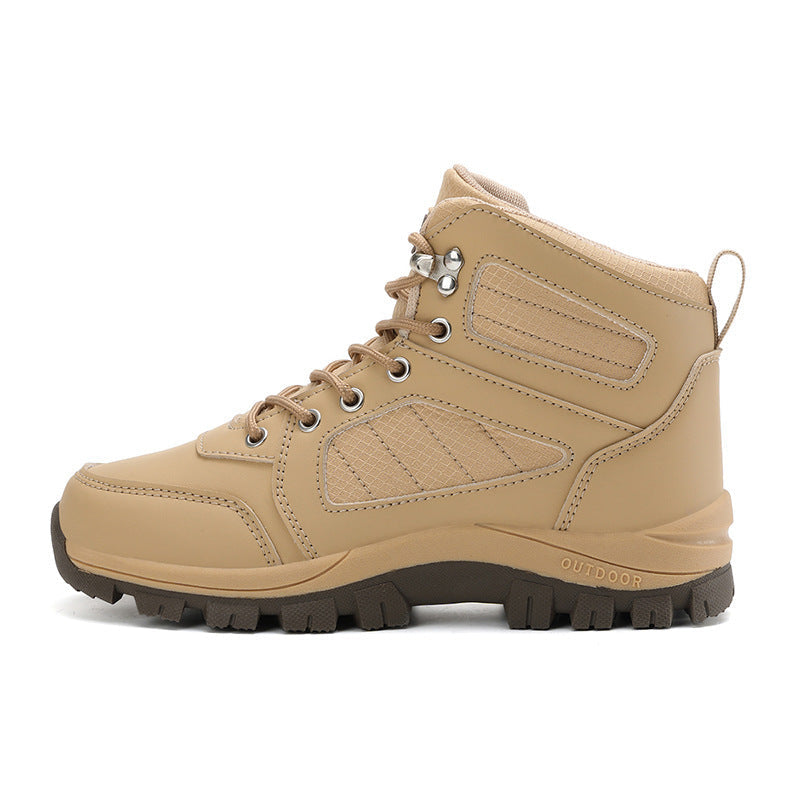 Damen wasserdichte Wanderschuhe mit rutschfester Sohle und atmungsaktivem Obermaterial