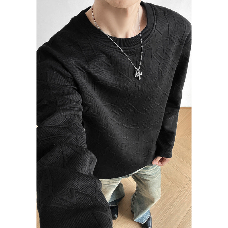 Herren Stylischer Sweatshirt mit strukturiertem Design Shop Nory