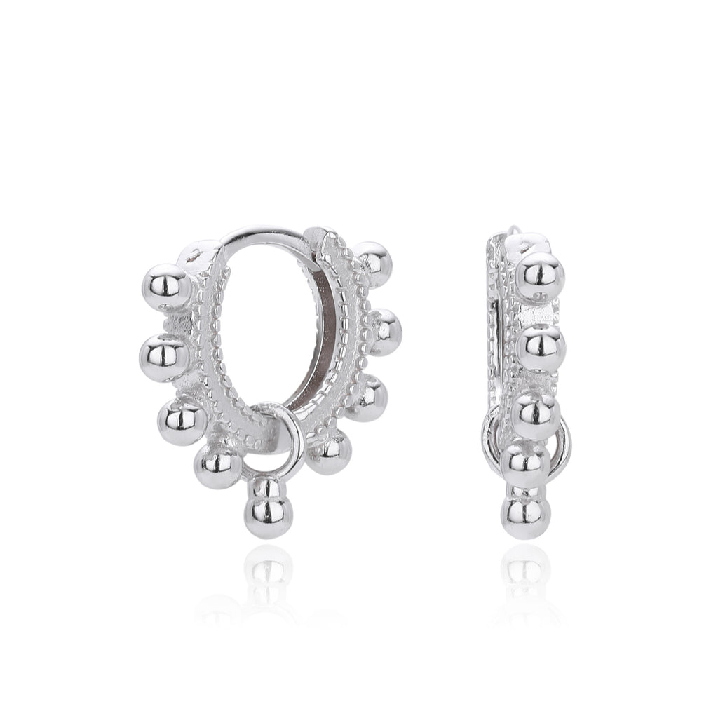 Damen Elegante Ohrstecker mit goldfarbener Oberfläche Shop Nory