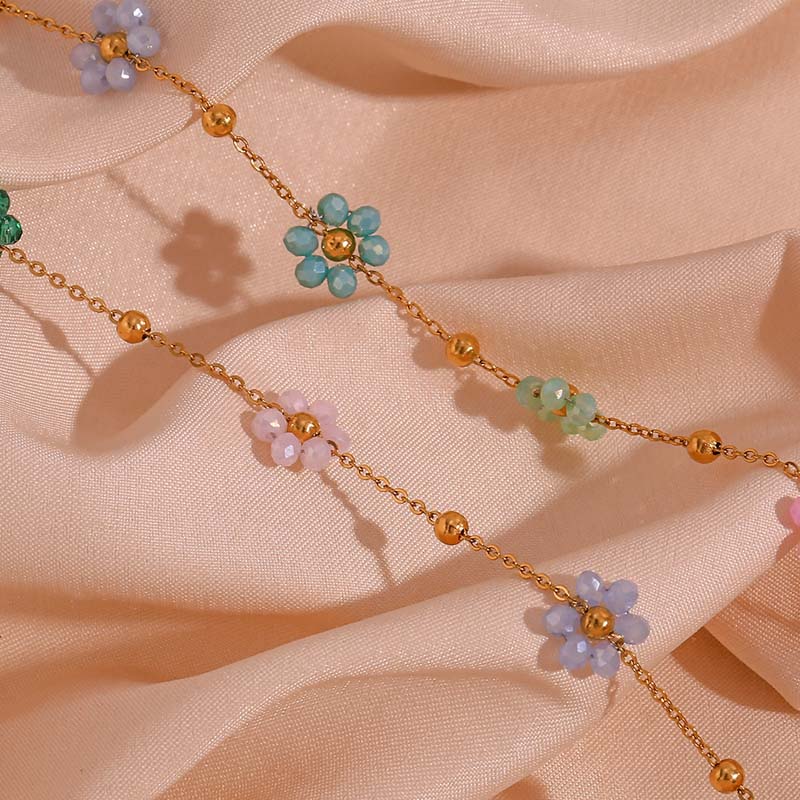 Böhmische Blumen Halskette | Shop Nory