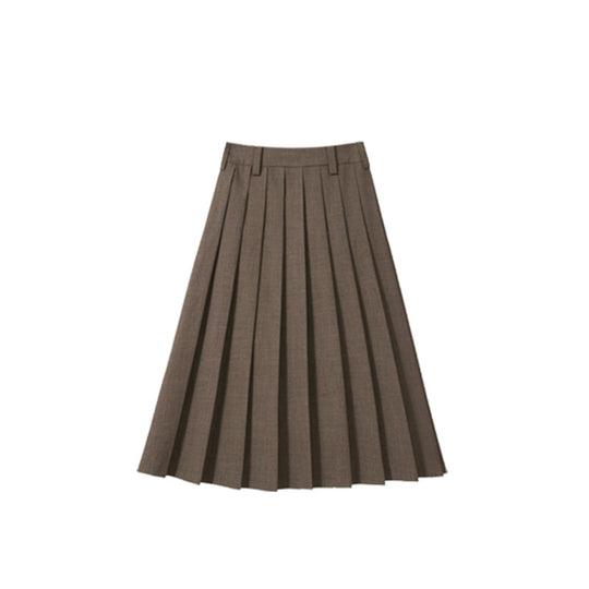 Damen Plissierter Midi-Rock Shop Nory