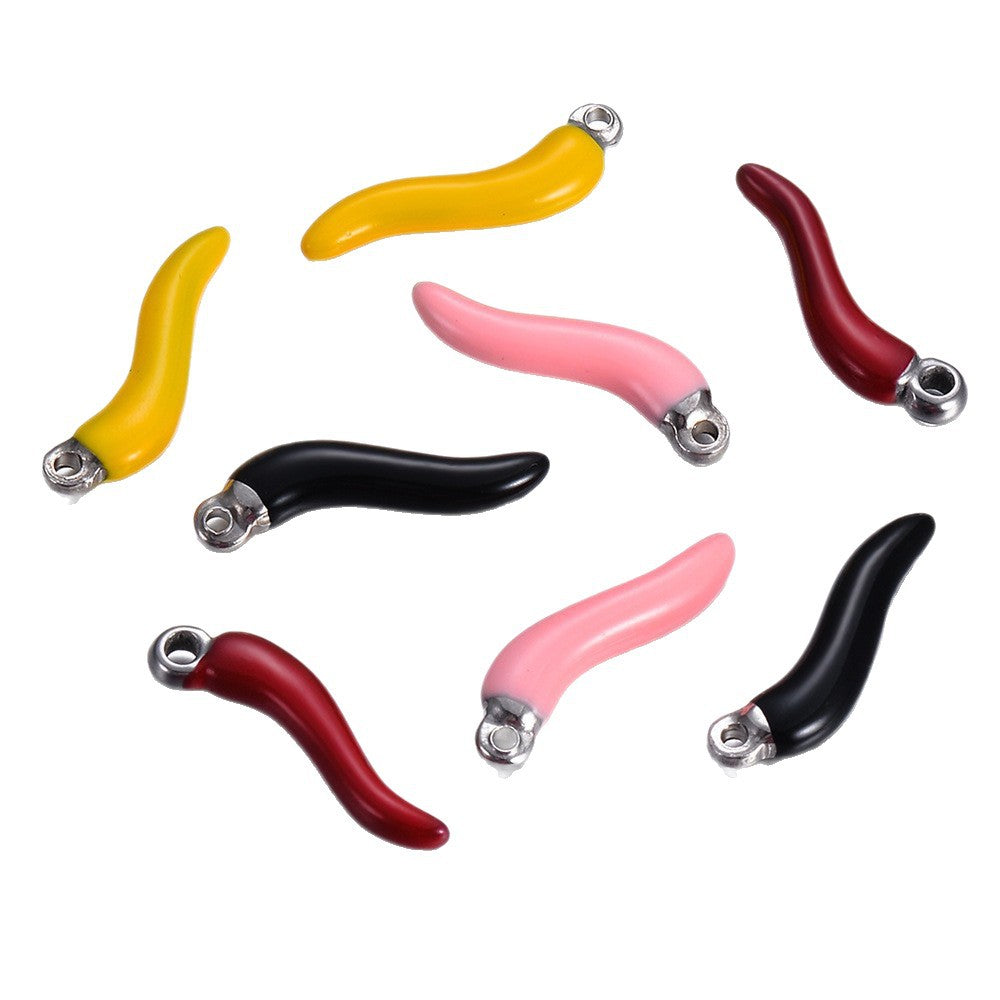 Damen charmantes Bananen-Anhänger aus hochwertigem Metall Shop Nory