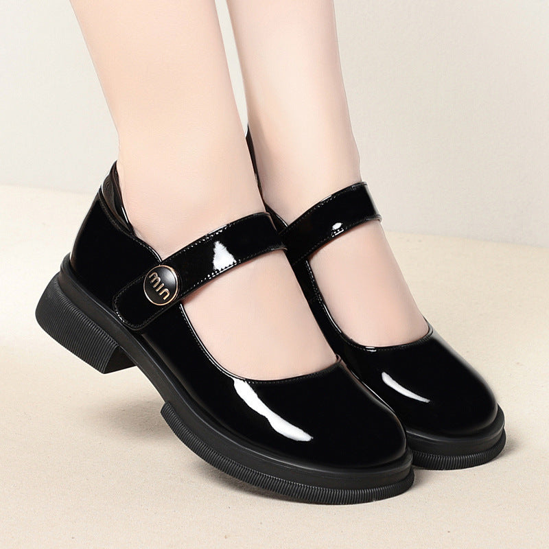 Damen Mary Jane Schuhe mit verstellbarem Riemen und rutschfester Sohle Shopnory