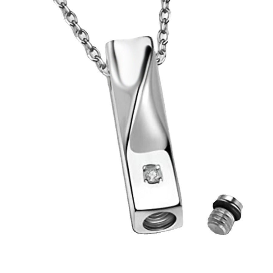 Damen eleganter Medaillon-Anhänger mit funkelndem Zirkon Shop Nory