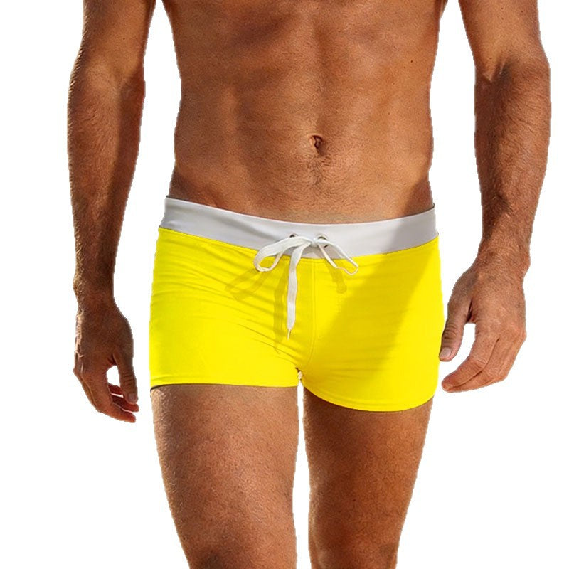 Herren Badeshorts mit verstellbarem Kordelzug
