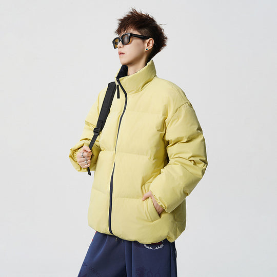 Herren Kurz geschnittene Oversize Steppjacke mit hohem Kragen Shop Nory