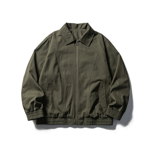 Herren Boxy-Fieldjacke im Utility-Look mit Stehkragen, durchgehendem Reißverschluss und elastischem Saum Shop Nory