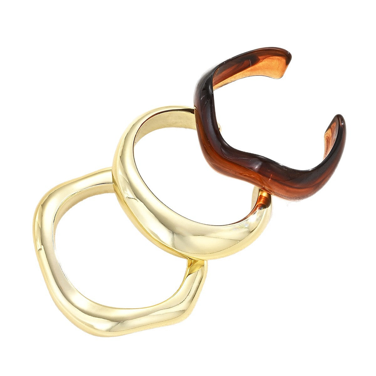Damen Haarklammern Set mit elegantem Wellen- und geschwungenem Design Shop Nory