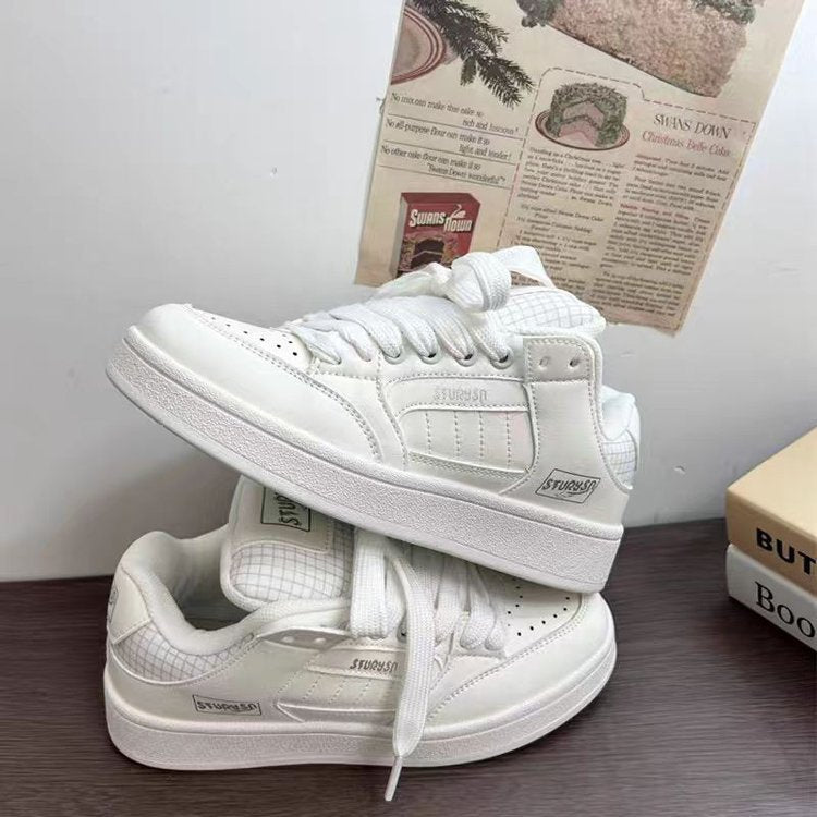 Damen Sneakers im zeitlosen Design mit gepolsterter Zunge und atmungsaktiver Obermaterialstruktur