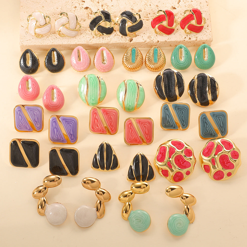 Damen Ohrstecker im eleganten Muscheldesign Shop Nory 1784077119