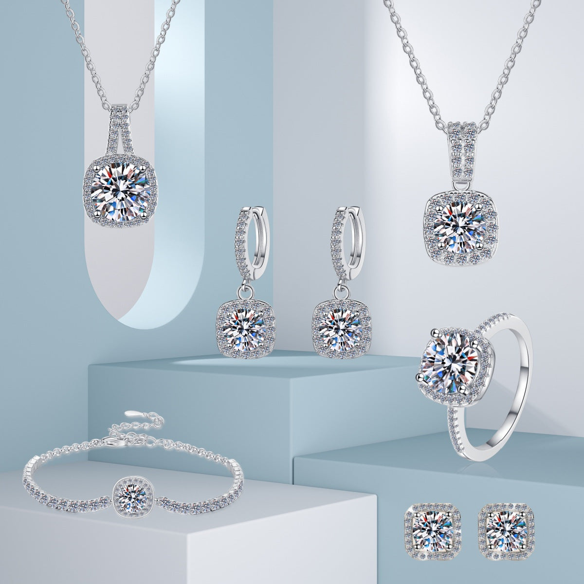 Damen Verlobungsring mit funkelndem Zirkonia und filigranem Design Shop Nory