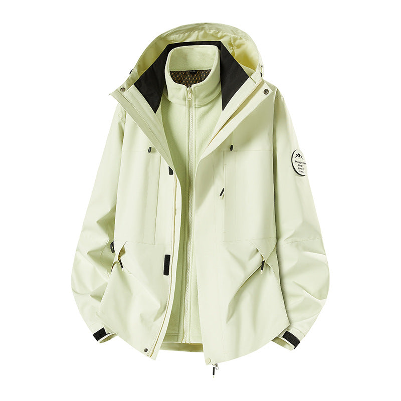 Herren Wetterfeste technische Softshell‑Trekkingjacke mit Kapuze und isolierendem Inneneinsatz Shop Nory