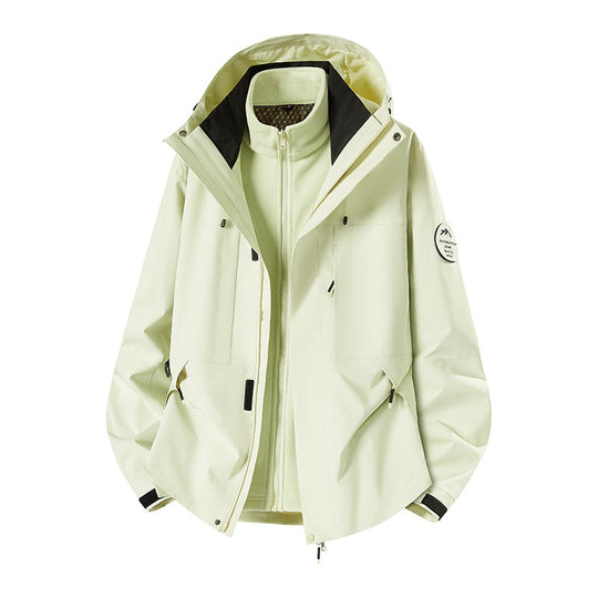 Herren Wetterfeste technische Softshell‑Trekkingjacke mit Kapuze und isolierendem Inneneinsatz Shop Nory