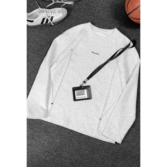 Herren Sportlicher Sweatshirt mit Raglanärmeln Shop Nory