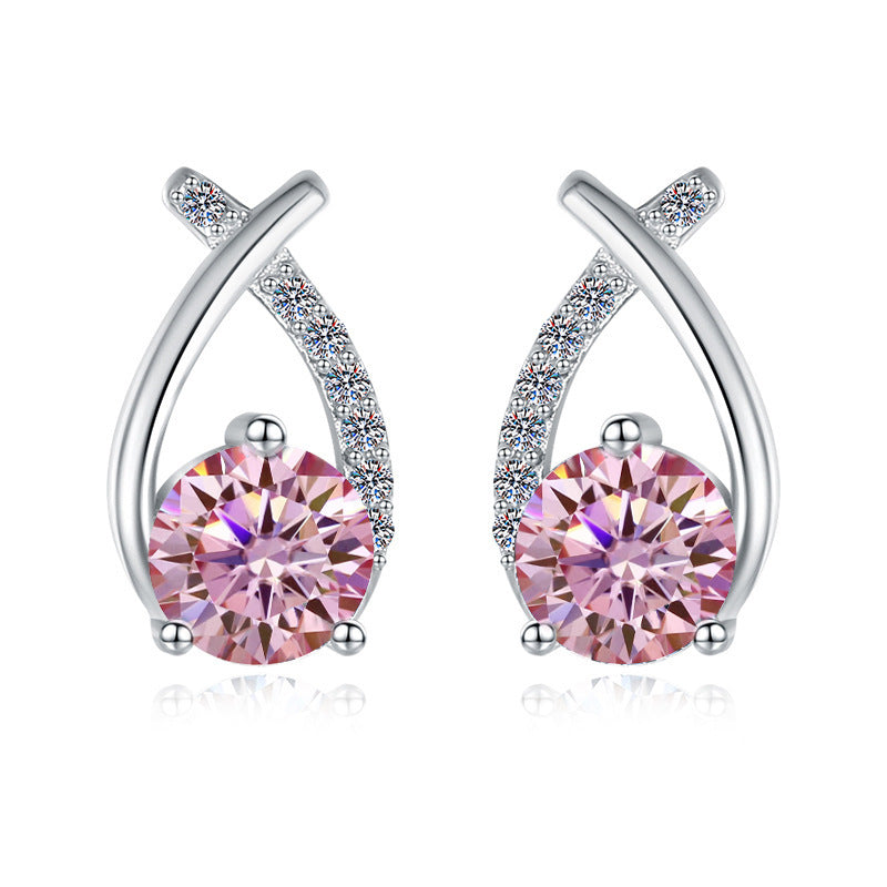 Damen Ohrringe mit funkelndem Kristall und elegantem Design Shop Nory