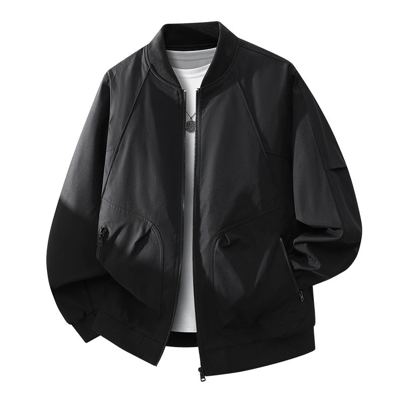 Herren Modische Bomberjacke mit Innenfutter Shop Nory