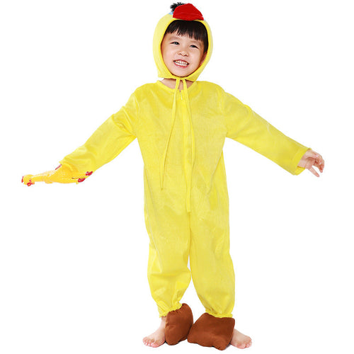 Mädchen Plüsch Entenkostüm mit Kapuze und bequemen Details Shop Nory