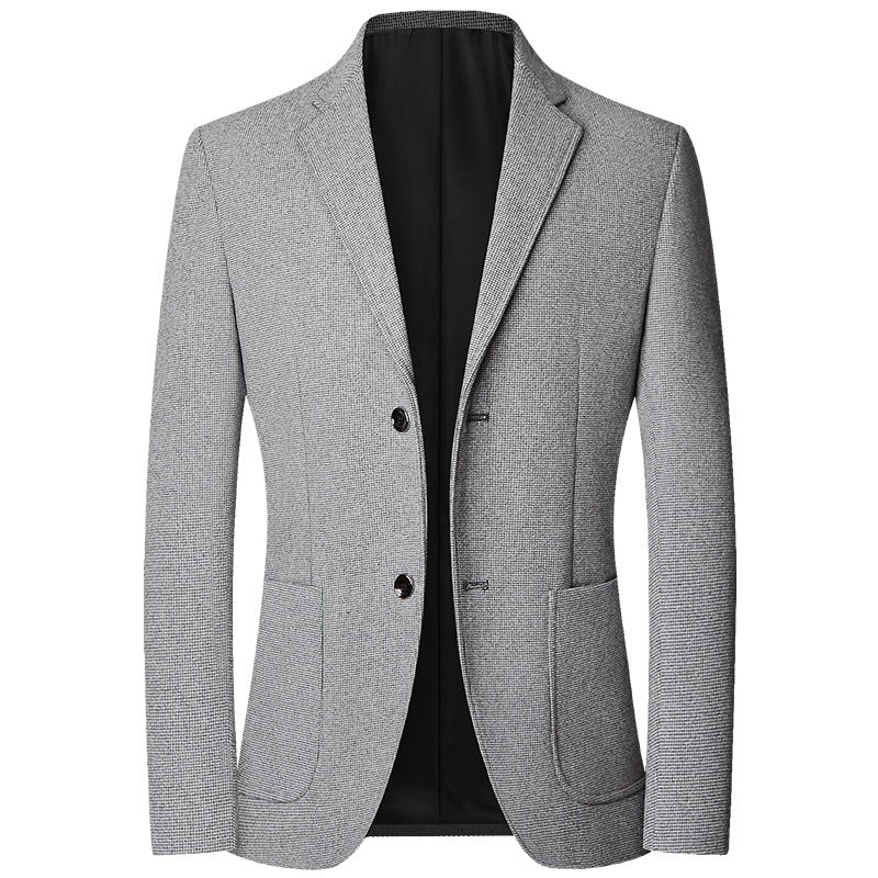 Herren Slim Fit Sakko mit feiner Struktur und klassischer Knopfleiste Shop Nory