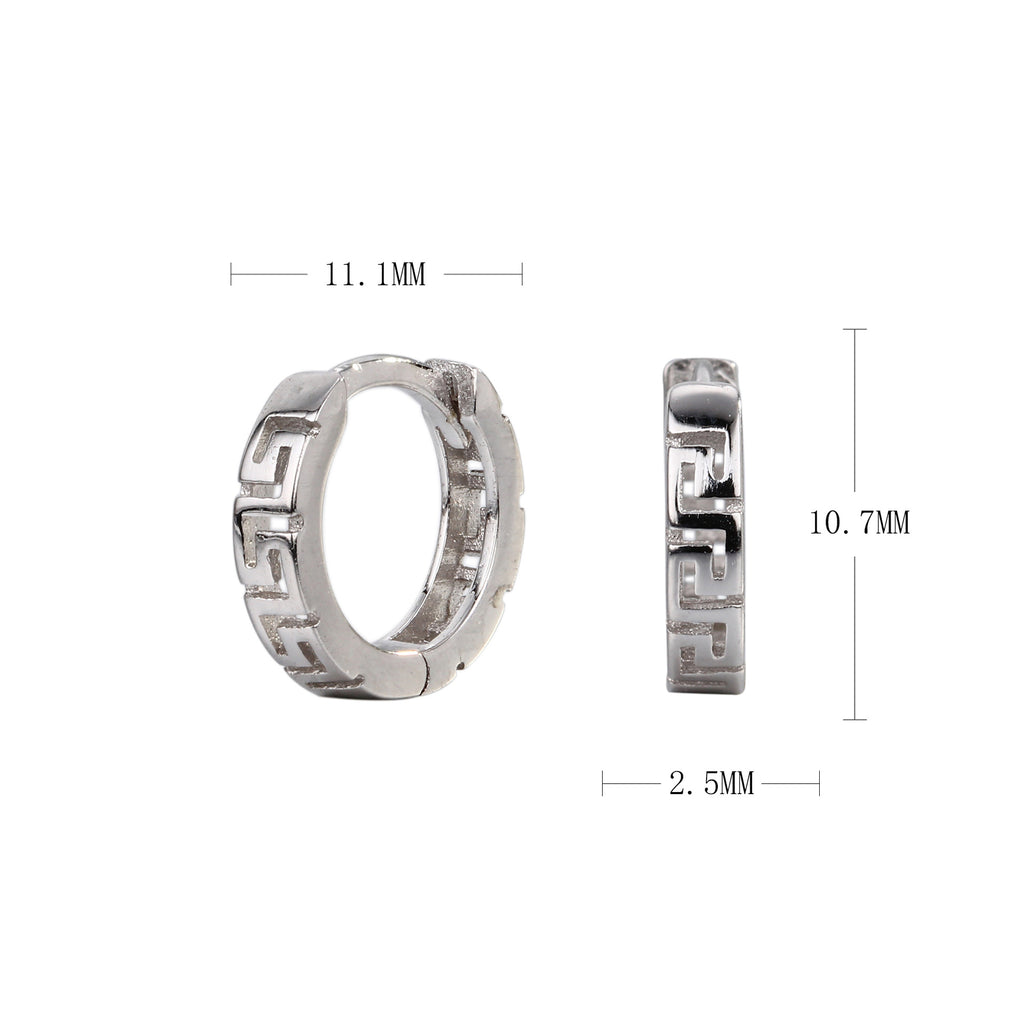 Damen Moderner Edelstahl-Ohrschmuck mit geometrischem Design Shop Nory