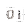 Damen Moderner Edelstahl-Ohrschmuck mit geometrischem Design Shop Nory
