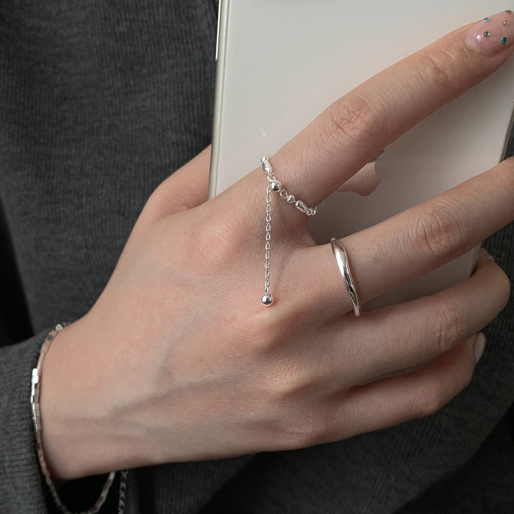 Damen Offener Ring mit geschwungenem Design Shop Nory