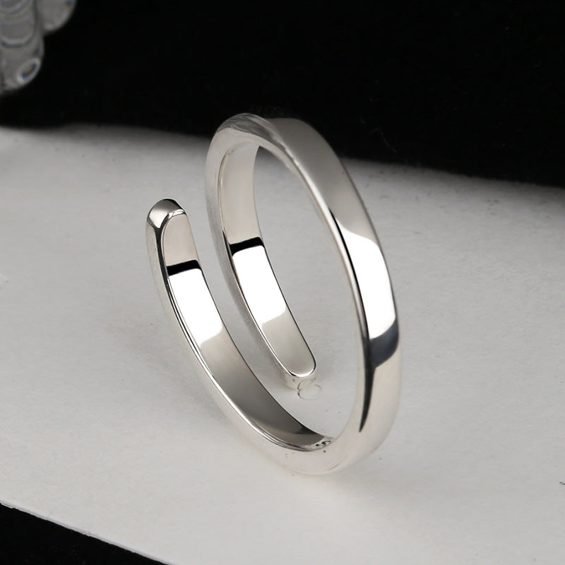 Damen Offener Ring mit inspirierendem Schriftzug Shop Nory