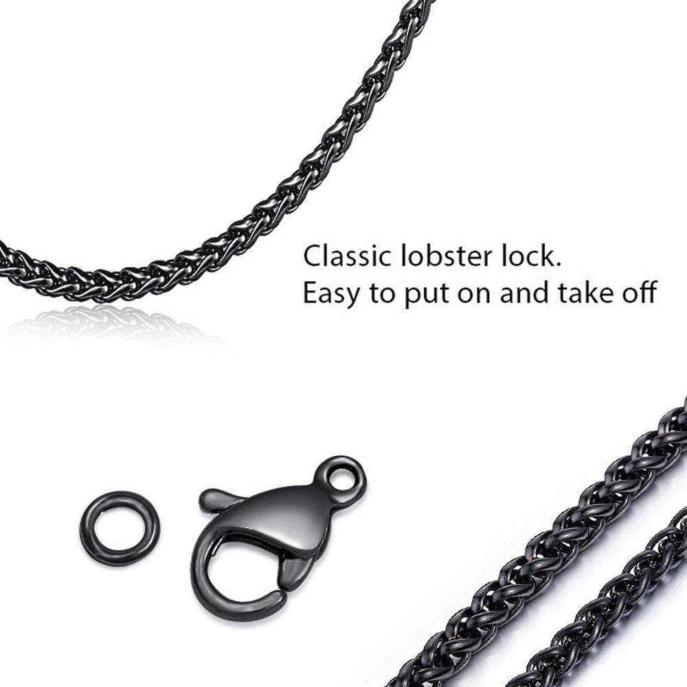 Damen geflochtene Halskette aus hochwertigem Material Shop Nory