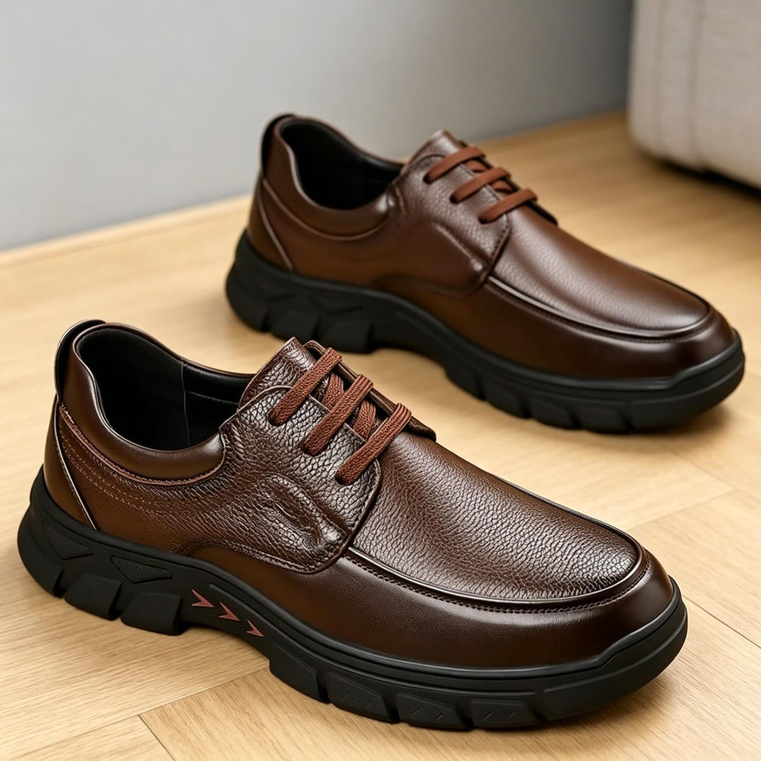 Herren Elegante und sportliche Ledersneaker Shop Nory
