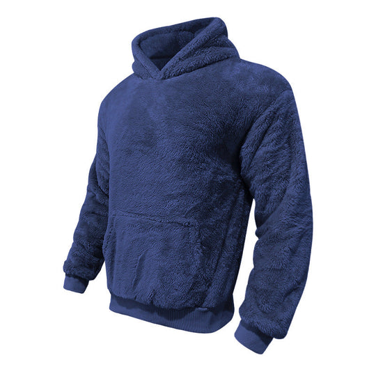 Herren kuscheliger Fleece-Hoodie