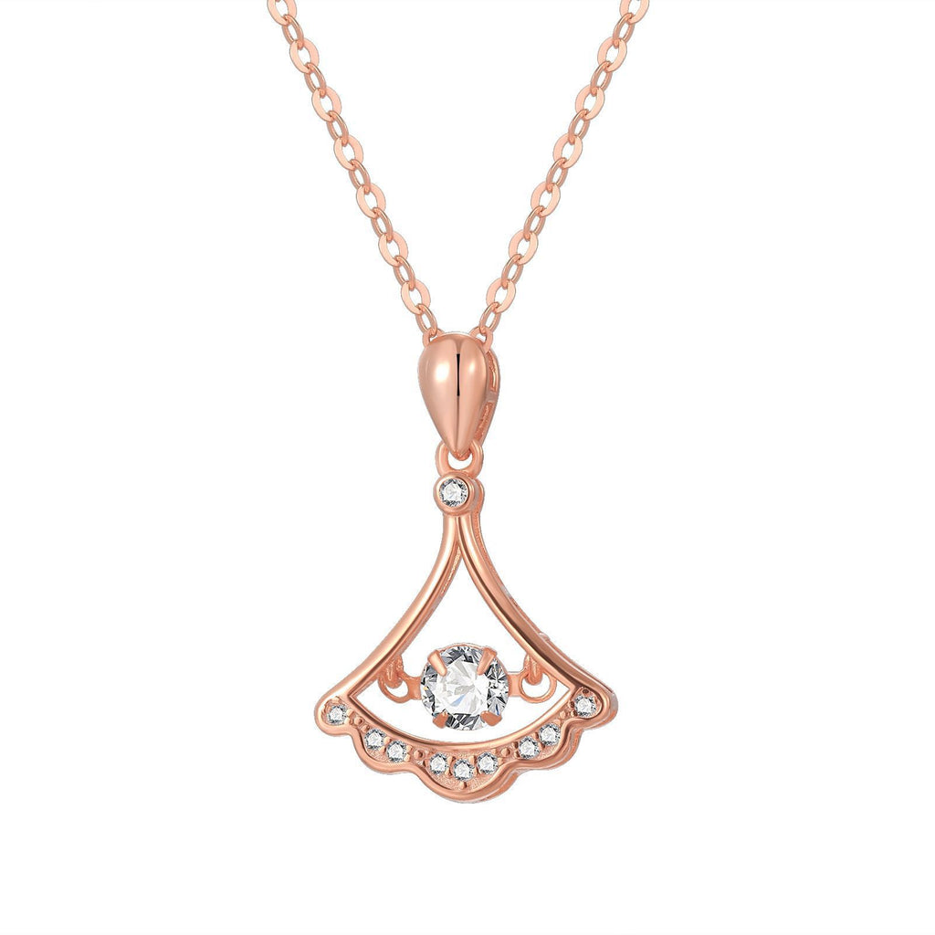 Damen Halskette mit kunstvollem Anhänger und funkelnden Swarovski-Kristallen Shop Nory