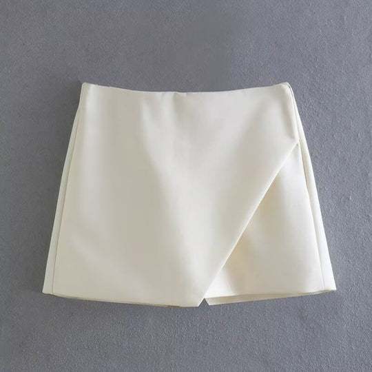 Damen modische Wickel-Shorts aus hochwertigem, elastischem Material