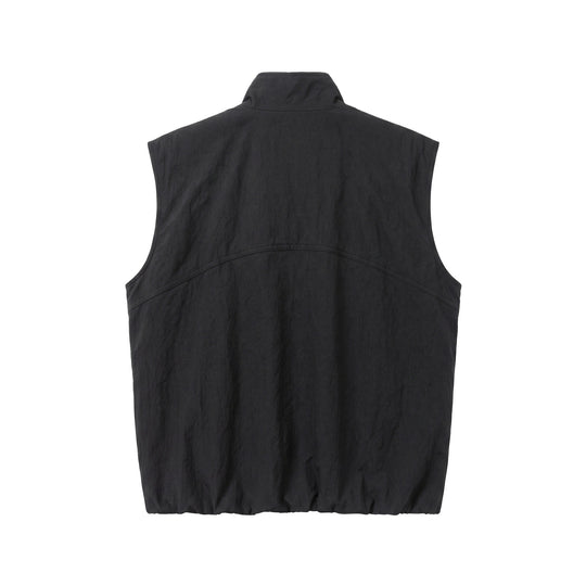 Herren Utility‑Weste mit hohem Stehkragen, Druckknopfblende und großen Pattentaschen Shop Nory