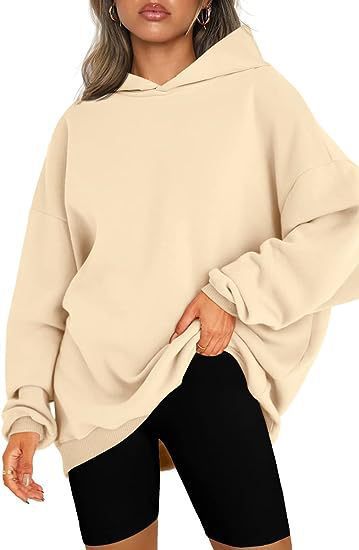 Damen Oversized Kapuzenpullover
