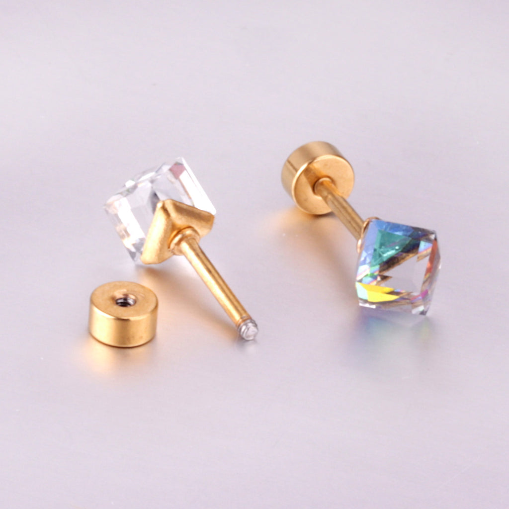 Damen Bauchnabelpiercing mit funkelndem Zirkon-Anhänger Shop Nory