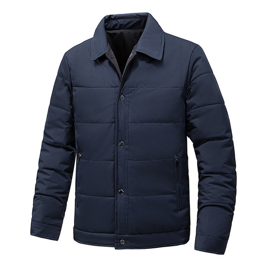 Herren Steppjacke mit Thermo-Isolierung und Hemdkragen Shop Nory