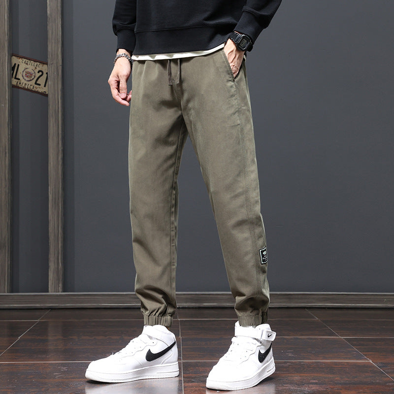 Herren Relaxed-Fit Joggerhose mit elastischem Bund, Kordelzug und Bündchen Shop Nory