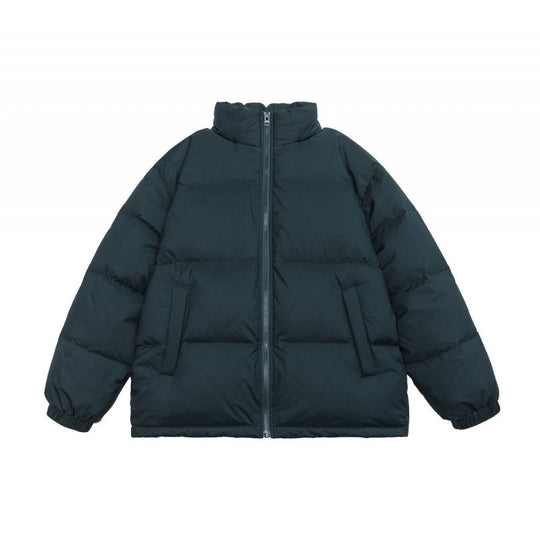 Unisex Oversize Stepp-Winterjacke mit Stehkragen, durchgehendem Reißverschluss und elastischen Bündchen Shop Nory
