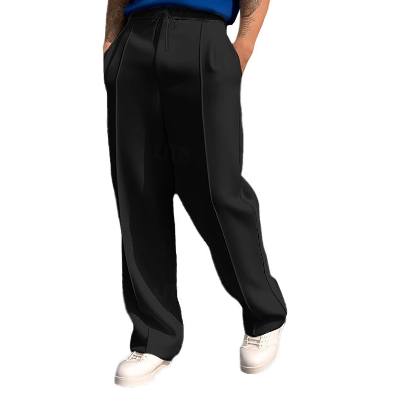 Herren nan tapered Jogginghose mit Ziernaht, elastischem Kordelbund und schlanker Beinpartie Shop Nory